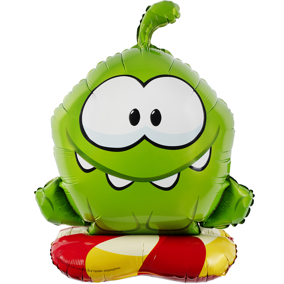 Шар 3D (30''/76 см) Фигура, Ам Ням, 1 шт. в уп. Шар 3D (30»/76 см) Фигура, Ам Ням, 1 шт. в уп.