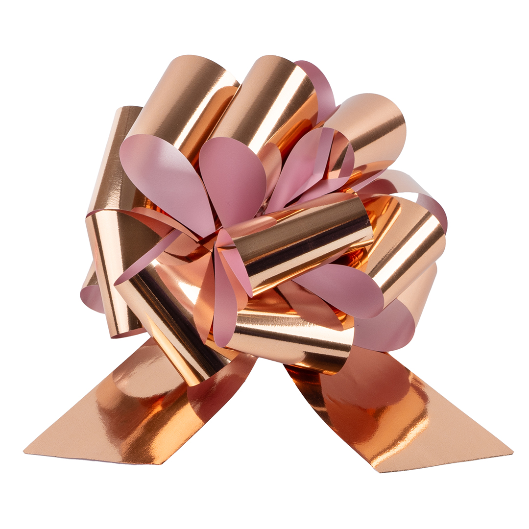 Бант Шар, Розовое Золото, Металлик, 21 см, 1 шт. в упак. Бант Шар, Розовое Золото, Металлик, 21 см, 1 шт. в упак.