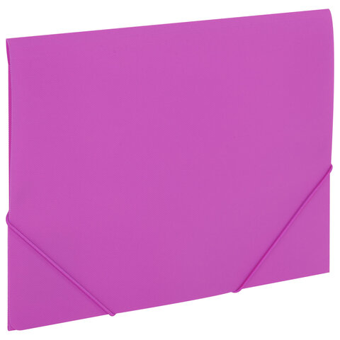 Папка на резинках А4 BRAUBERG PIXEL, фиолетовая, до 300 листов, 0,5 мм, 1 шт Папка на резинках А4 BRAUBERG PIXEL, фиолетовая, до 300 листов, 0,5 мм, 1 шт