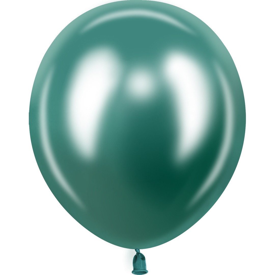 Шар (10''/25 см), Зеленый, хром, 50 шт. Шар (10»/25 см), Зеленый, хром, 50 шт.