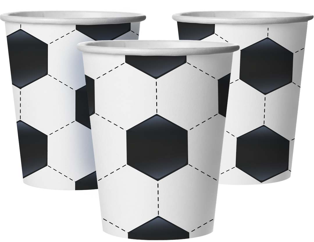 Стаканы (250 мл) Футбольный мяч, 6 шт.в уп. Стаканы (250 мл) Футбольный мяч, 6 шт.в уп.