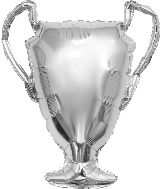Шар (33''/84 см) Фигура, Кубок Чемпиона, Серебро, 1 шт. в уп. Шар (33»/84 см) Фигура, Кубок Чемпиона, Серебро, 1 шт. в уп.