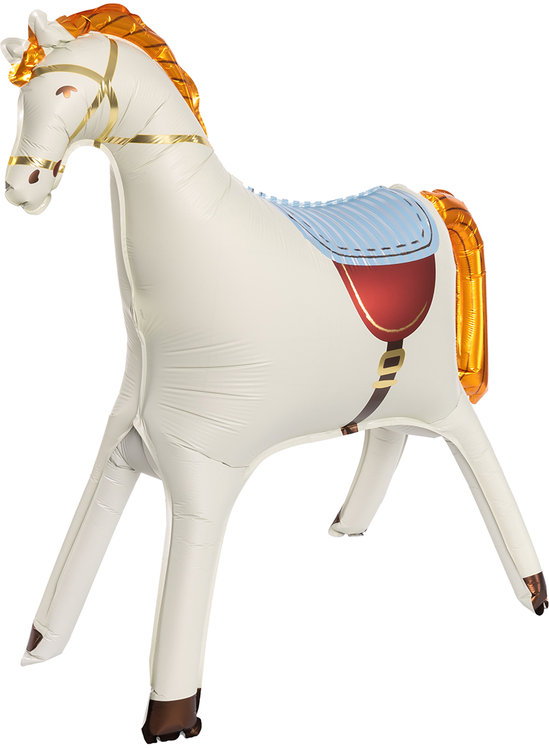 Шар 3D (35''/89 см) Фигура, Лошадка, Бежевый, Сатин, 1 шт. в уп. Шар 3D (35»/89 см) Фигура, Лошадка, Бежевый, Сатин, 1 шт. в уп.