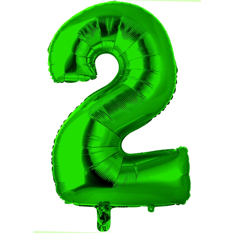 К ЦИФРА 2 26" Green, 1 шт К ЦИФРА 2 26″ Green, 1 шт