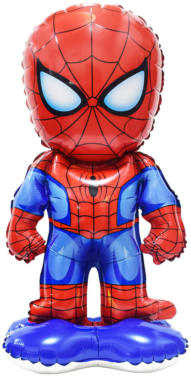 Шар 3D (21''/53 см) Фигура на подставке, Человек Паук, 1 шт. в уп. Шар 3D (21»/53 см) Фигура на подставке, Человек Паук, 1 шт. в уп.