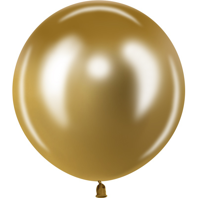 Шар (24''/61 см), Золото, хром, 1 шт. Шар (24»/61 см), Золото, хром, 1 шт.