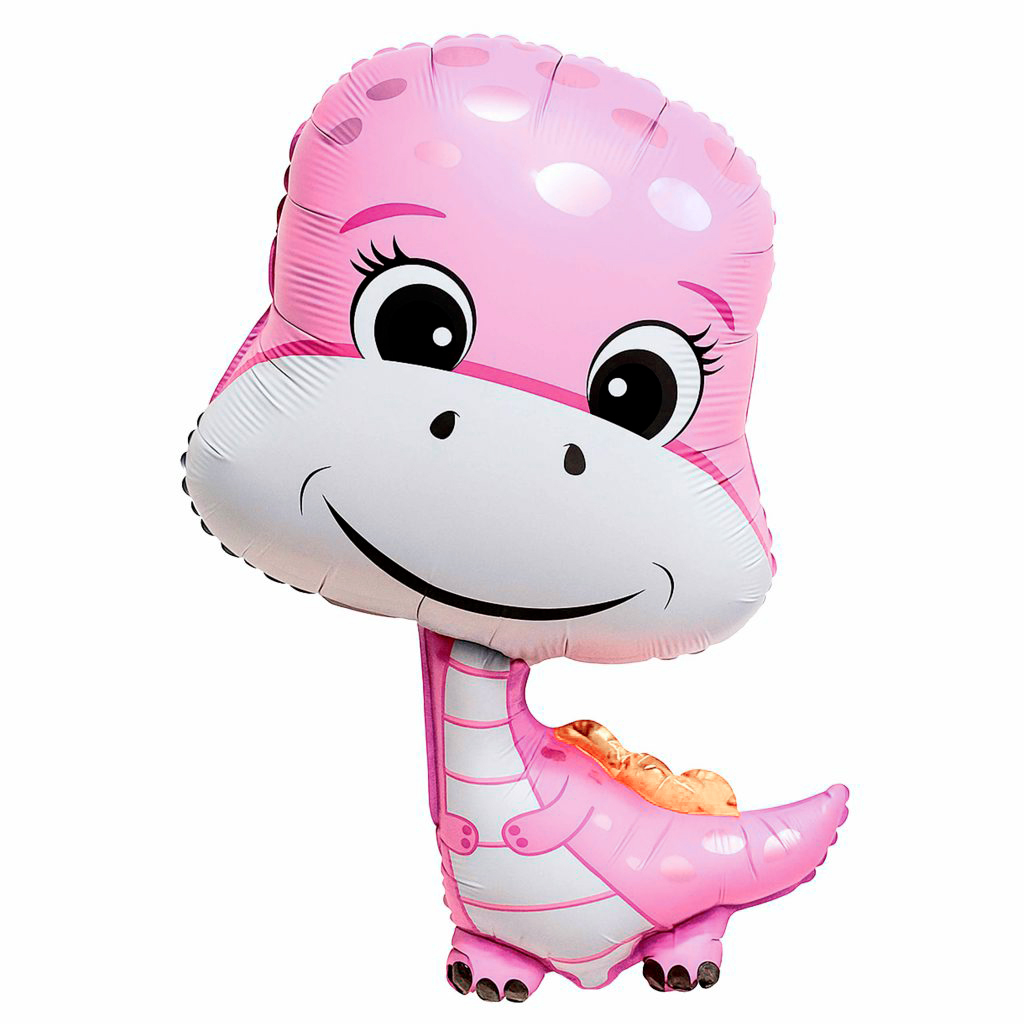 Шар (15''/38 см) Мини-фигура, Динозаврик Девочка, 1 шт. Шар (15»/38 см) Мини-фигура, Динозаврик Девочка, 1 шт.