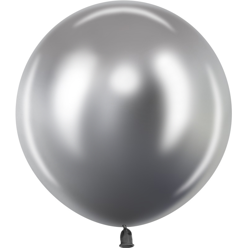 Шар (24''/61 см), Серебро, хром, 1 шт. Шар (24»/61 см), Серебро, хром, 1 шт.