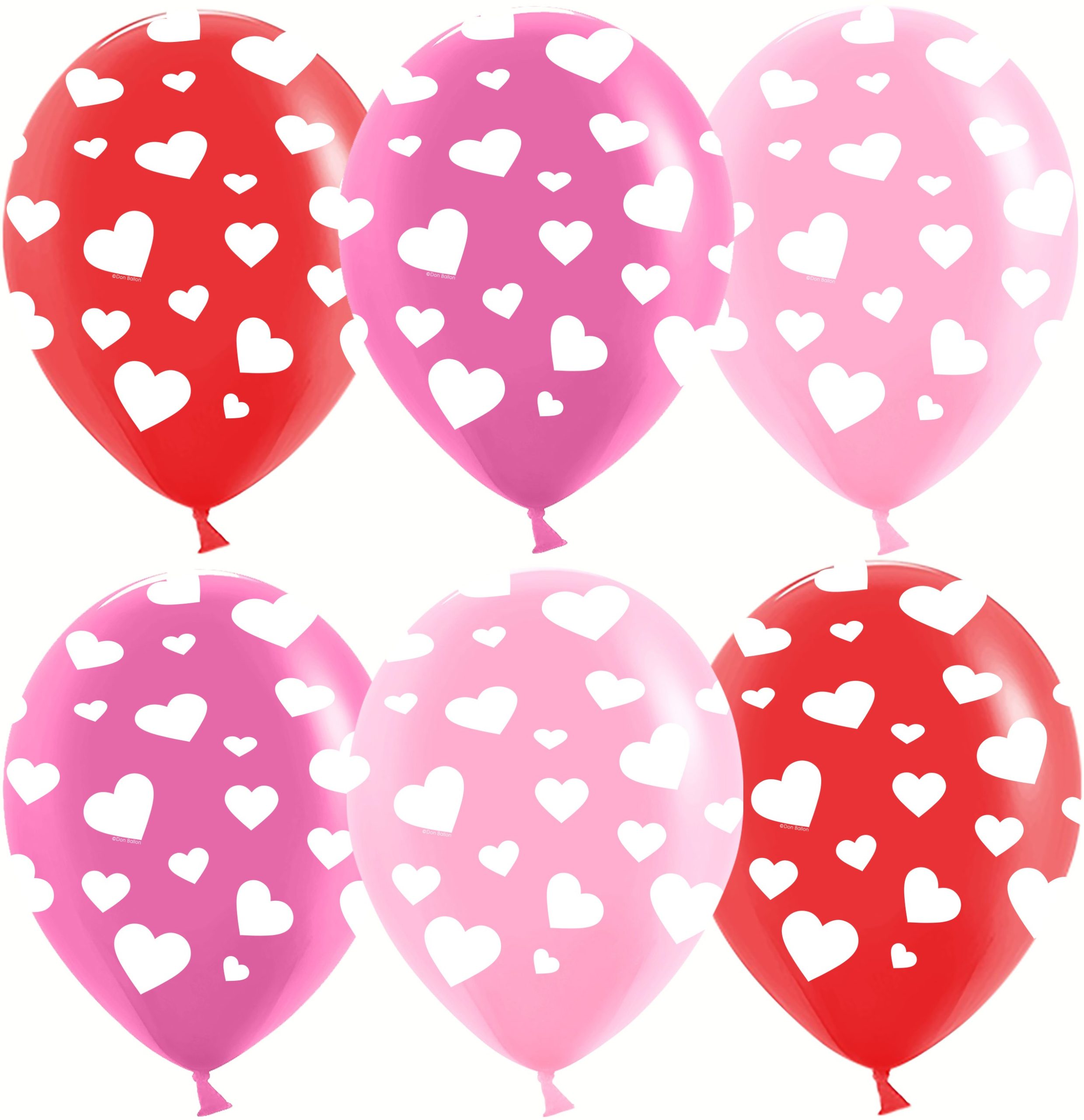 Шар (12''/30 см) Сердечки, Ассорти, пастель, 5 ст, 25 шт Шар (12»/30 см) Сердечки, Ассорти, пастель, 5 ст, 25 шт