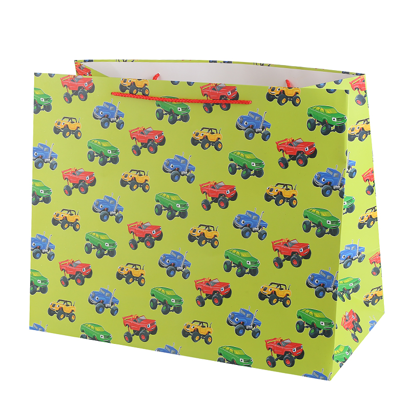 Пакет подарочный "Машинки" / 50*40*25 см Пакет подарочный «Машинки» / 50*40*25 см
