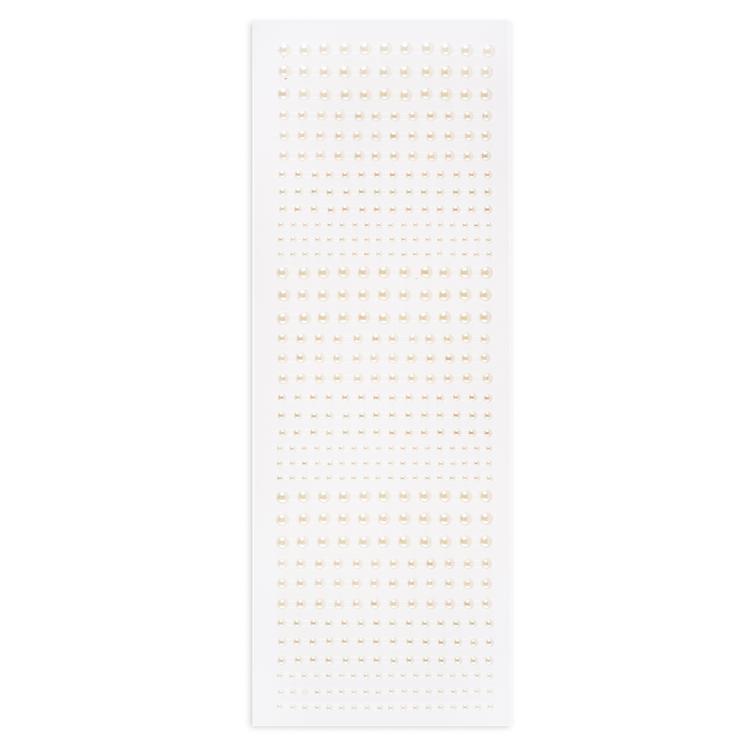 Наклейки Стразы Жемчужины, самоклеящиеся, Белый, 3-6 мм*495 шт, 1 упак. Наклейки Стразы Жемчужины, самоклеящиеся, Белый, 3-6 мм*495 шт, 1 упак.