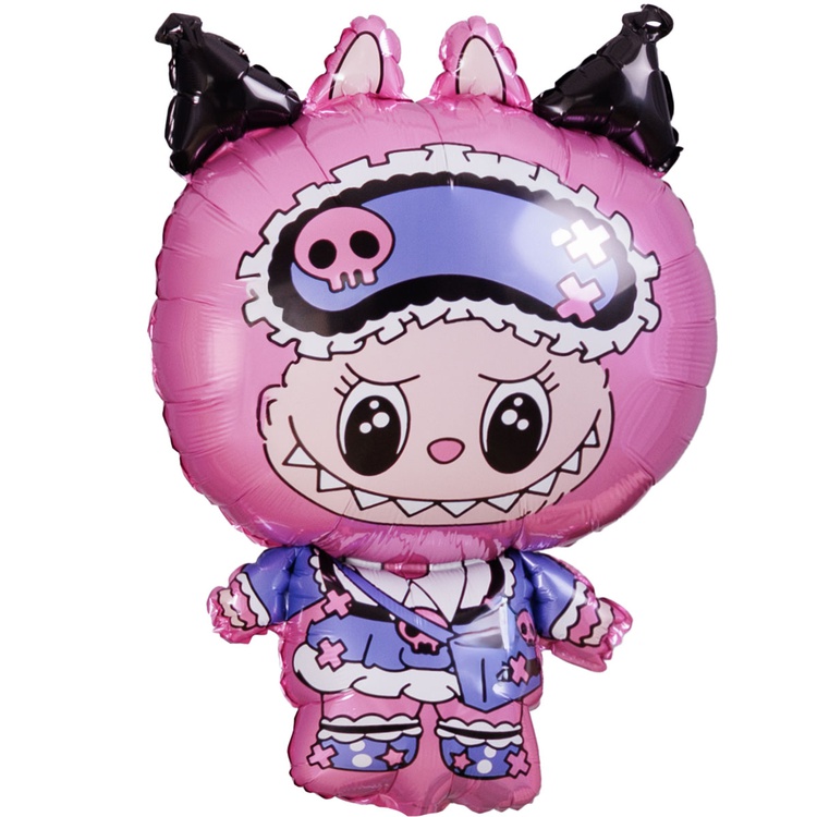 К ФИГУРА Монстрик зубастый плюшевый фукс, 1 шт. К ФИГУРА Монстрик зубастый плюшевый фукс, 1 шт.