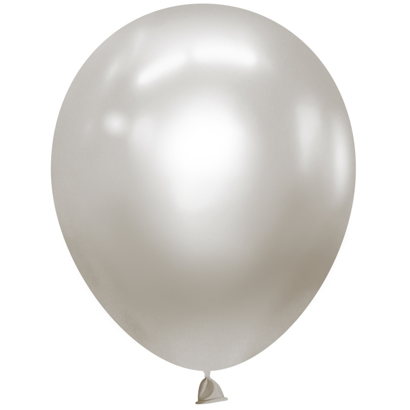 Шар (12''/30 см), Серебро, металлик, 100 шт. Шар (12»/30 см), Серебро, металлик, 100 шт.