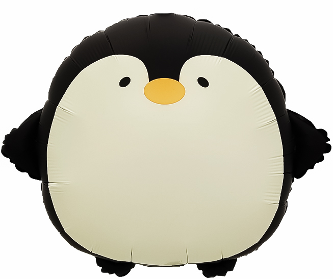 Шар (23''/58 см) Фигура, Пингвин, Сатин, 1 шт. в уп. Шар (23»/58 см) Фигура, Пингвин, Сатин, 1 шт. в уп.