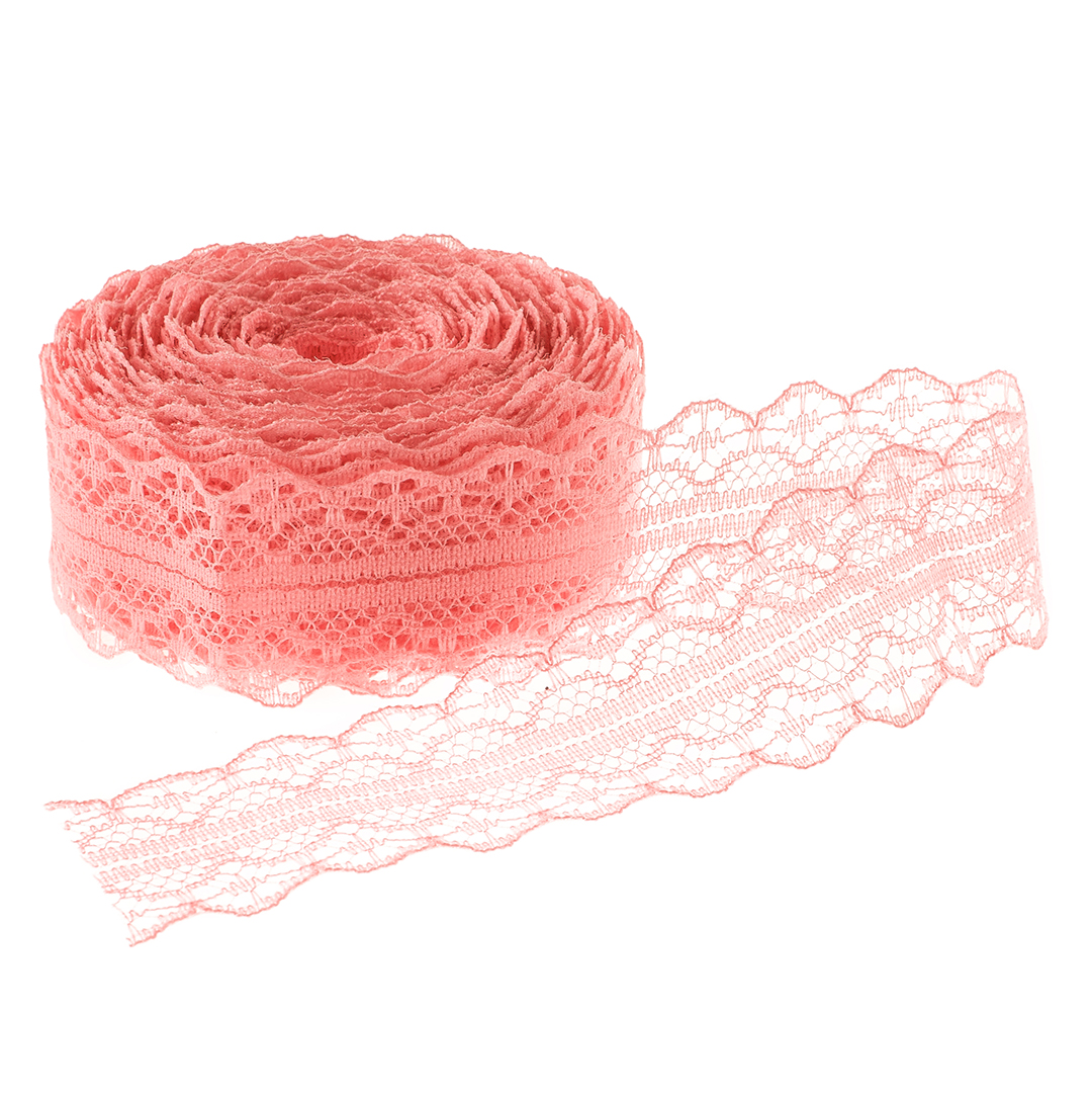 Декоративная лента (3 см*10 м) Тонкое Кружево, Чайная роза, 1 шт. Декоративная лента (3 см*10 м) Тонкое Кружево, Чайная роза, 1 шт.