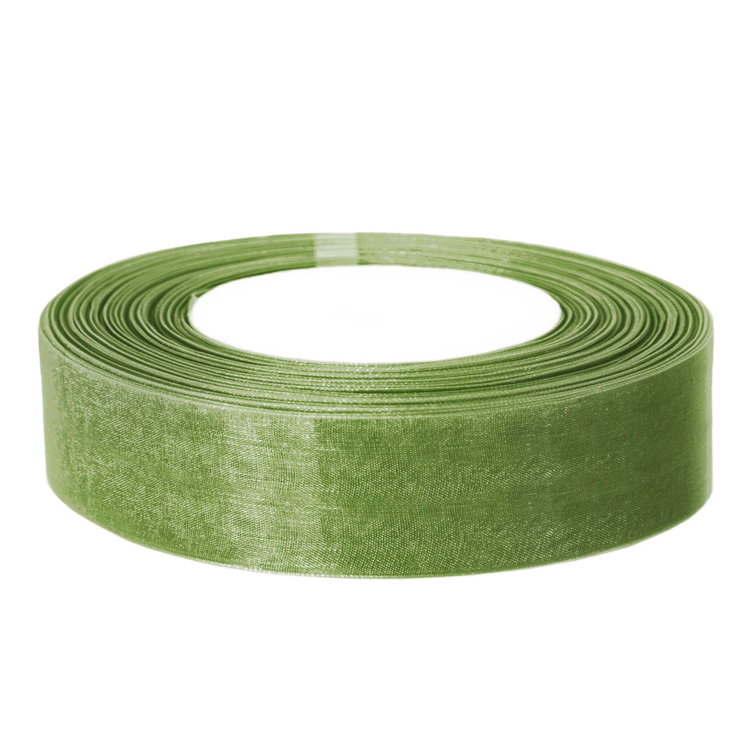 Лента органза (2,5 см*22,85 м) Авокадо, 1 шт. Лента органза (2,5 см*22,85 м) Авокадо, 1 шт.