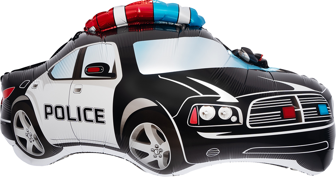 Шар (26''/66 см) Фигура, Полицейская машина, 1 шт. в уп. Шар (26»/66 см) Фигура, Полицейская машина, 1 шт. в уп.