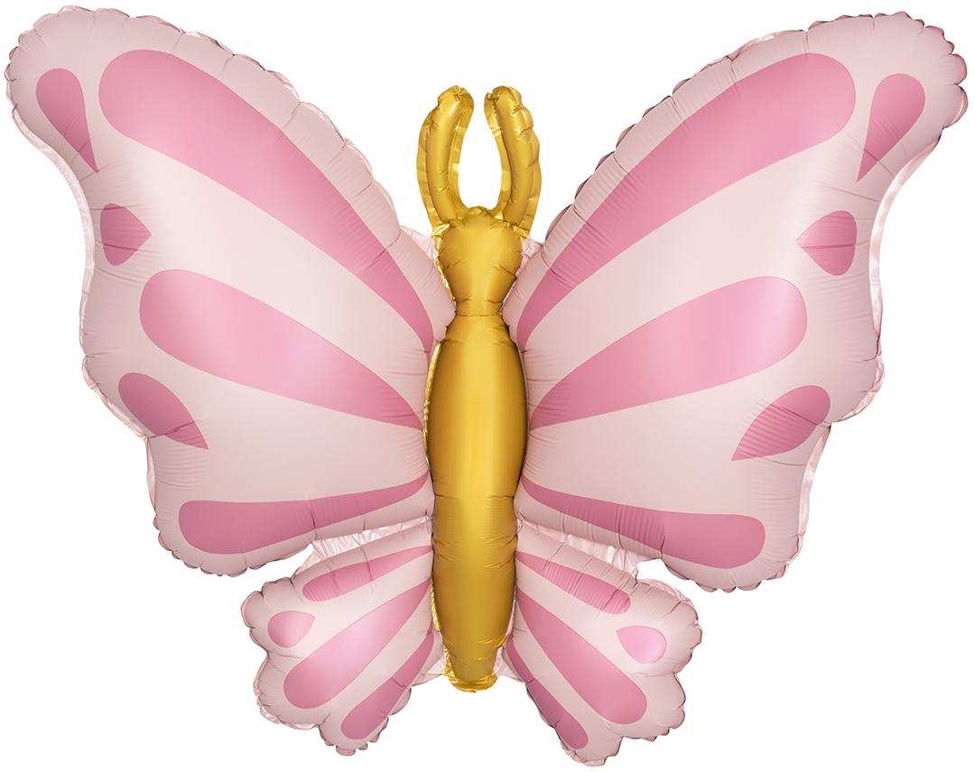 Шар (34''/86 см) Фигура, Изящная бабочка, Розовый, Сатин, 1 шт. в уп. Шар (34»/86 см) Фигура, Изящная бабочка, Розовый, Сатин, 1 шт. в уп.