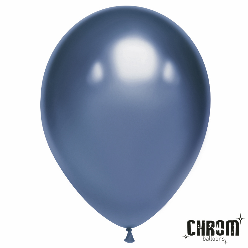 Шар (10''/25 см), Полуночно-синий, хром, 50 шт. Шар (10»/25 см), Полуночно-синий, хром, 50 шт.