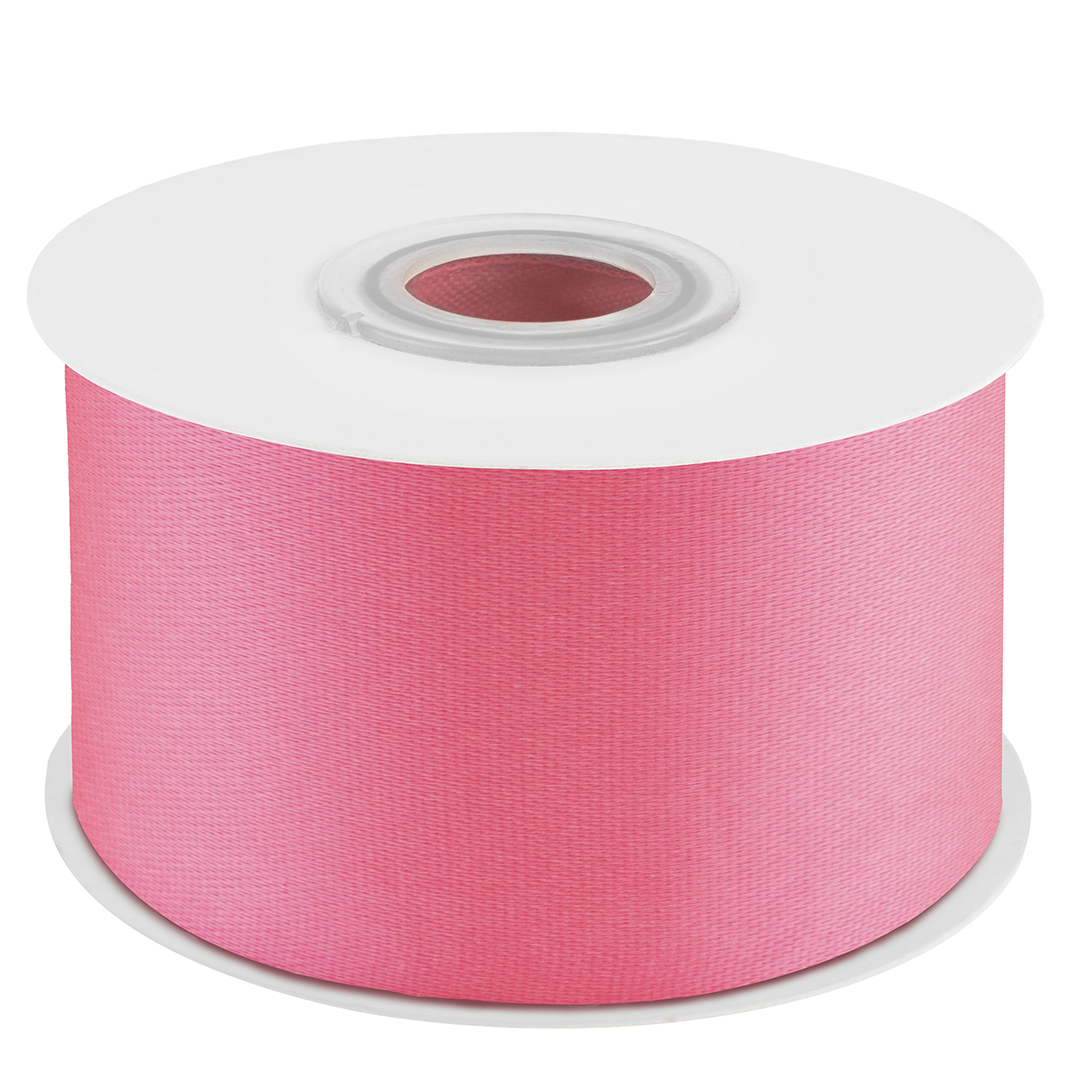 Лента атласная (3,8 см*22,85 м) Ярко-розовый, 1 шт. Лента атласная (3,8 см*22,85 м) Ярко-розовый, 1 шт.