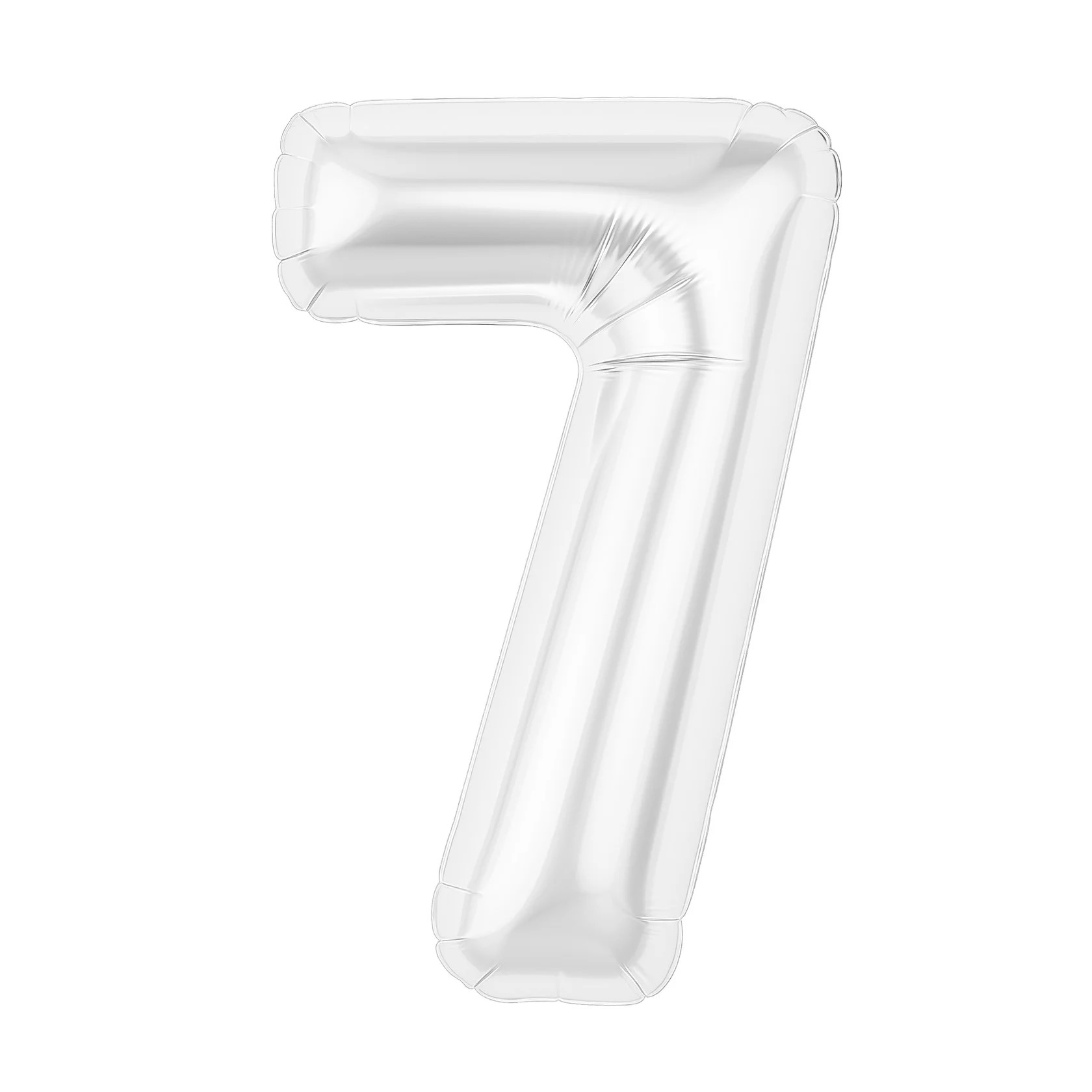 Шар (40''/102 см) Цифра, 7 Slim, Белый блеск, 1 шт. в уп. Шар (40»/102 см) Цифра, 7 Slim, Белый блеск, 1 шт. в уп.