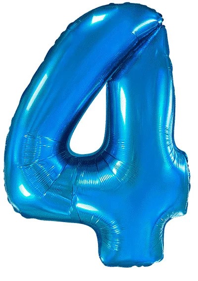 Шар (40''/102 см) Цифра, 4, Синий, 1 шт. в уп. Шар (40»/102 см) Цифра, 2 Slim, Светло-розовый, Матовый, 1 шт. в уп.