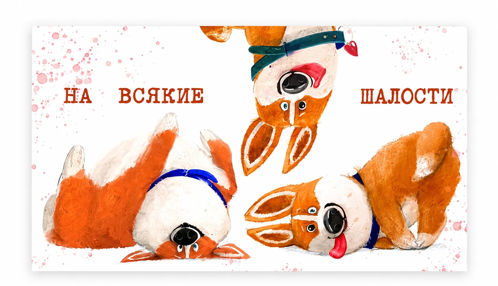 Конверты для денег, На всякие шалости (корги), 1 шт. Конверты для денег, На всякие шалости (корги), 1 шт.