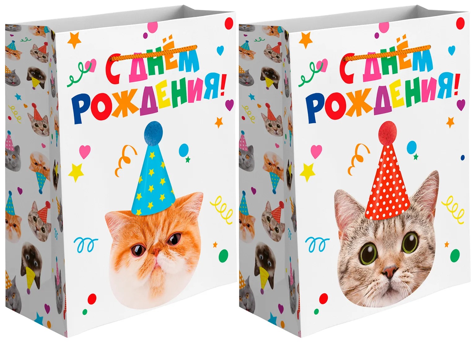 Пакет подарочный, 210гр, Котик в колпачке, Лаковый, 55*45*20 см, 1 шт. Пакет подарочный, 210гр, Котик в колпачке, Лаковый, 55*45*20 см, 1 шт.
